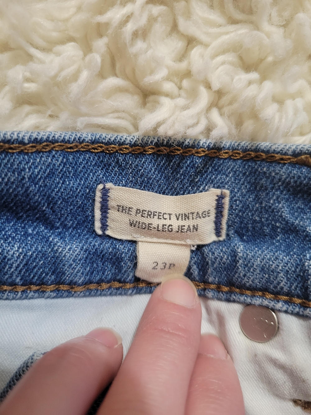 Madewell Petite Perfect Vintage Wide Leg Jean | 23P - Picture 13 of 15